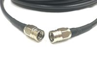 50 Foot Canare F-Type 75 Ohm Coaxial Satellite TV Cable Made with Belden 1694A RG6 Broadcast 4K Cable by Custom Cable Connection