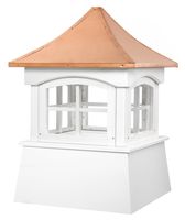 Good Directions Windsor Vinyl Cupola with Copper Roof 36" x 52"