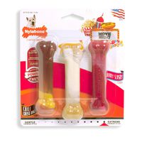 Nylabone Flavor Frenzy Power Chew DuraChew Toy for Aggressive Chewers, Movie Night Flavors