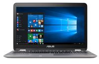 Asus VivoBook Flip Convertible 15.6" Touchscreen Laptop, Intel Core i3-6100U 2.3GHz, 4GB DDR4, 128GB SSD, Bluetooth, Windows 10 Home