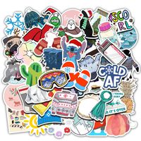 Stickers for Water Bottles Waterproof Cute Vinyl Stickers Laptop Luggage Stickers Travel Case Graffiti Sticker Motorcycle Stickers Teens Girls Boys (50 pcs)