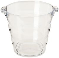 Prodyne Acrylic Wine Bucket, 4-Quart, Clear