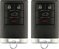 KeylessOption Keyless Entry Remote Control Car Key Fob Replacement for M3N5WY8109 (Pack of 2)