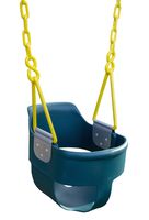 Squirrel Products High Back Full Bucket Toddler Swing 2.0 with Pinch Protection Technology & Patented Ergonomic Design