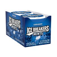 ICE BREAKERS Sugar Free Mints, Coolmint, 1.5 Ounce (Pack of 8)