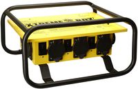 Coleman Cable 01962-3R-02 Temporary Power Distribution Box, 50 Amp 125/250V
