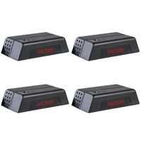 Victor M250S No Touch, No See Upgraded Indoor Electronic Mouse Trap - 4 Traps