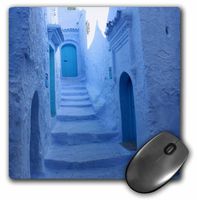 3dRose LLC 8 x 8 x 0.25 Inches Mouse Pad, Chefchaouen, The Blue City of Morocco Photo by Rhonda Albom (mp_164776_1)