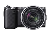 Sony NEX-5N 16.1 MP Compact Interchangeable Lens Touchscreen Camera with 18-55mm Lens (Black)
