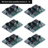 eBoot 12 Pack Mini MP1584EN DC-DC Buck Converter Adjustable Power Step Down Module 24V to 12V 9V 5V 3V (12 Pack)