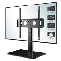 1home Universal Table Top Pedestal TV Stand with Bracket for 32"-50" LCD/LED/Plasma TVs