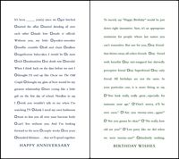 Quiplip Funny Fill-in-The-Blank Anniversary and Birthday Love Card, 6-Pack (QL02386PCK)