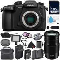 Panasonic Lumix DC-GH5 Mirrorless Micro Four Thirds Digital Camera (Body Only) + Panasonic Lumix G Vario 100-300mm f/4-5.6 II Power O.I.S. Lens Bundle