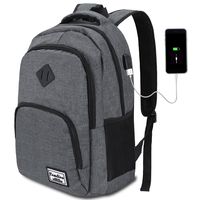 17.3 Inch Laptop Backpack,Backpack for High School Student,College Backpack with USB Charging Port for Men and Women