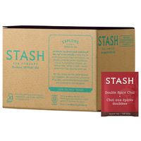 Stash Tea Double Spice Chai Black Tea, 100 Count Box of Tea Bags in Foil (packaging may vary)