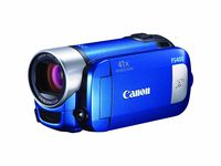 Canon FS400 Flash Memory Camcorder with 41x Advanced Zoom and SDXC Card Slot (Blue)