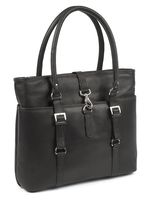 Claire Chase Ladies Computer Handbag, Black, One Size