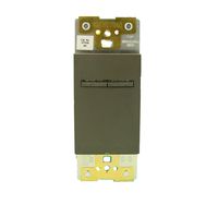 Leviton ATH08-1LG, Acenti 8A-120VAC Fluorescent Dimmer for Hi-Lume Or Eco-10 Ballasts, Single-Pole, 3-Way or More Applications, Slate