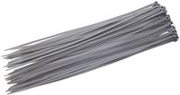 40pc (3.6 x 300mm) Cable Tie - Silver