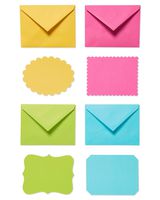 American Greetings Single Panel Blank Cards with Envelopes, Bright Blank (40-Count) - 5672276