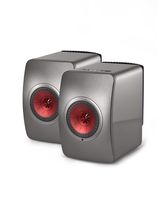 LS50 Wireless Powered Music System (Gray, Pair)