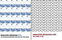 Quiplip Funny Birthday Cards Unsolicited Inspirations, 6-Pack (UI07126PCK)