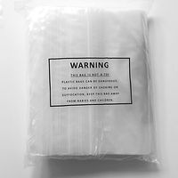 6 x 9 Self Sealing Clear Poly Bags - Suffocation Warning Bags - 1.5mil for FBA Pack of 100, 500, or 1000 Bags (500 Bags)