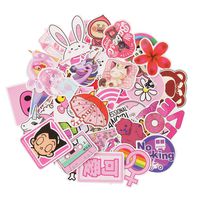 Stickers for Water Bottles, Cute Laptop Stickers for Teen Girls Trendy Stickers Pack for Car Bicycle Motorcycle Guitar Bumper