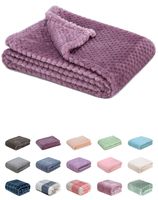 Fuzzy Blanket or Fluffy Blanket for Baby Girl or boy, Soft Warm Cozy Coral Fleece Toddler, Infant or Newborn Receiving Blanket for Crib, Stroller, Travel, Decorative (28Wx40L, XS-Burgundy)