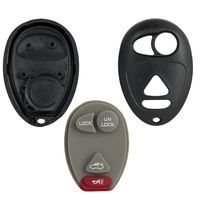 New 4 Button Case Remote Key Shell For GM Remotes SHELL ONLY