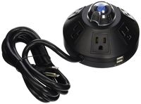 Monoprice 6 Outlet Desktop Hub Dual USB (110772)