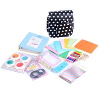 YaeKoo Black Fujifilm Instax Mini 8 Instant Film Camera Accessories Bundles (Instax Mini 8 Case/ Mini Album/ Close-up Selfie Lens/colors Close-up Lens/ Wall Hang Frames/film Frame/ Film Stickers)