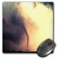 3dRose LLC 8 x 8 x 0.25 Inches Mouse Pad, Kansas Tornado (mp_62512_1)