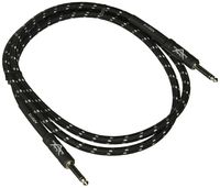 Fender Custom Shop Performance Series Cable (Straight-Straight Angle) for electric guitar, bass guitar, electric mandolin, pro audio