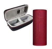 Ultimate Ears Boom 3 Portable Bluetooth Wireless Speaker Bundle with Protective Hardshell Case - Sunset Red