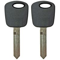 qualitykeylessplus Two Replacement Transponder Chip Keys H73PT for Ford Vehicles with Free KEYTAG