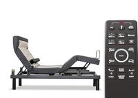 Sven & Son Queen Adjustable Bed Base Frame (Individual Head Tilt & Lumbar) USB Ports, Zero Gravity, Anti Snoring, Interactive Dual Massage (Adjustable Base Only, Queen)