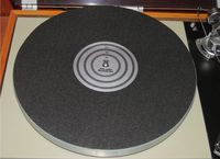 Phonograph Turntable Record Player Anti Static Slip Mat by SPECIALTY-AV