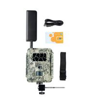 Spartan 4G LTE GoCam Wireless Trail Camera with Mount, AT&T Blackout Kryptek Camo