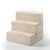 Zinus OLB-PS-1818  3 Step Comfort Pet Stairs/Pet Ramp/Pet Ladder, Medium