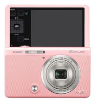 CASIO Digital camera "Self-portrait tilt LCD" "Make-up & SELPHY ART" EXILIM EX-ZR70PK (Pink)--(Japan Import-No Warranty)