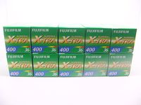 10 Rolls Fuji Fujifilm Superia X-tra ISO 400 36 CH-135-36 35mm Color Print Film