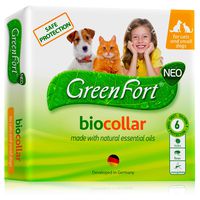 Flea and Tick Collar for Dogs and Cats - Natural Flea Treatment for Pets Kittens Puppies - Flea Prevention Up to 6 Months -Non-Allergic Repellent - Immediate Flea Control 