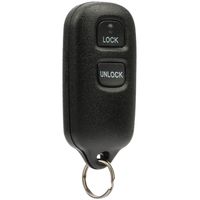 Key Fob Keyless Entry Remote fits Toyota Camry Celica Corolla Echo Matrix Sienna Solara (GQ43VT14T 2-Btn w/Panic)