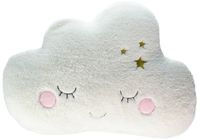 Little Love by NoJo Cloud Shaped Pillow, White