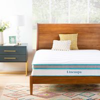 Linenspa Memory Foam and Innerspring Hybrid Mattress - Medium Feel - Full,10 Inch