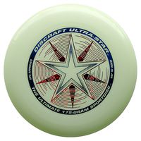 Discraft 175 gram Ultra Star Sport Disc, Nite Glo with Deluxe Packaging