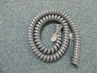 Avaya Definity 6408+ 3303-08-323-12' Grey Handset Cord #GR1