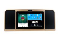 Azpen A770 Boombox with Tablet with Dual 5 Watts Bluetooth Speakers HD Display 16GB Storage and 8 Hour Battery (GOL