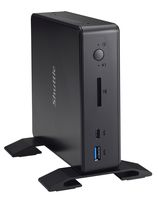 Shuttle Xpc Nano Nc03u Desktop Computer - Intel Celeron 3865u 1.80 Ghz Ddr4 Sdram - Mini Pc - Black